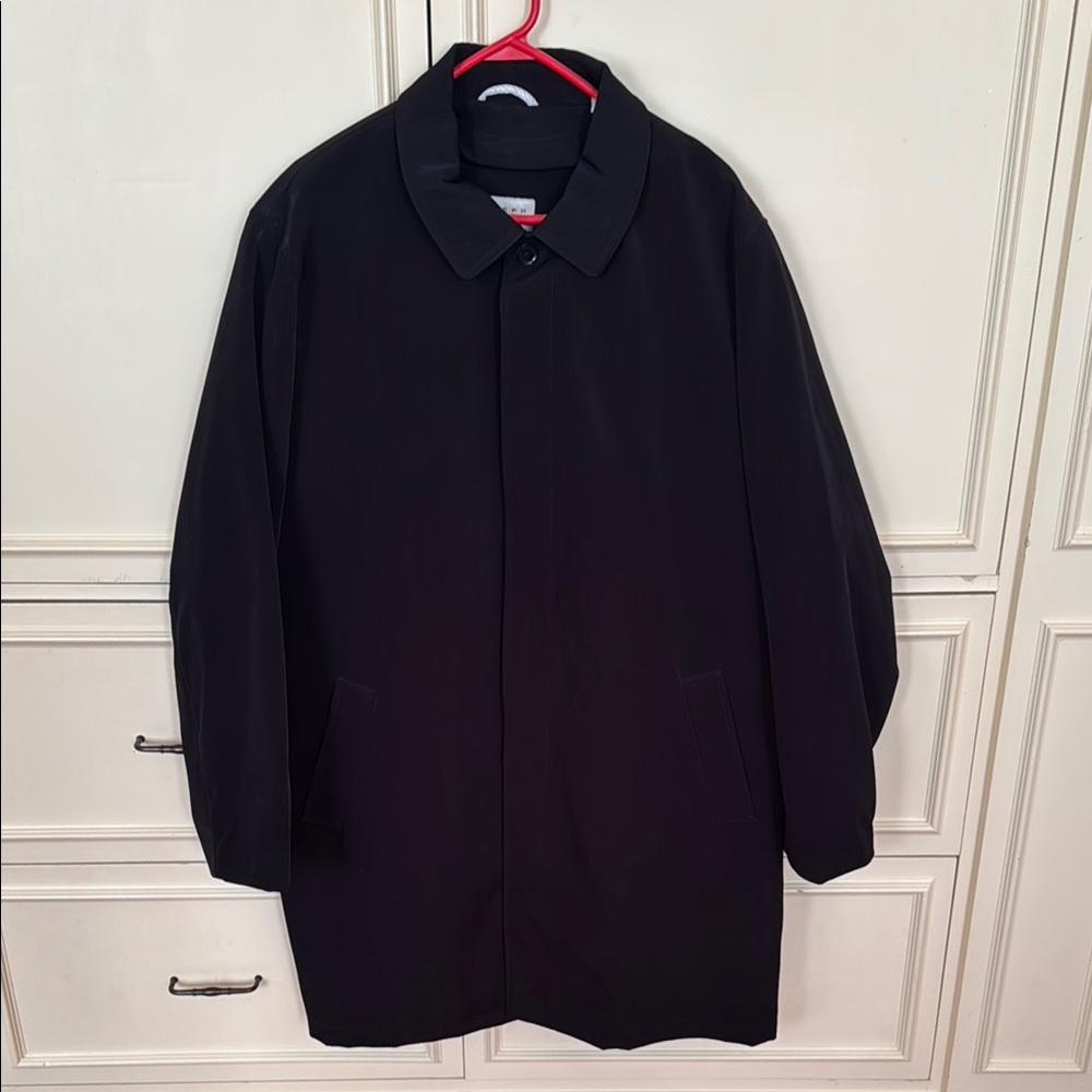 Classic Black Men's Coat Joseph Abboud, 48 Regular